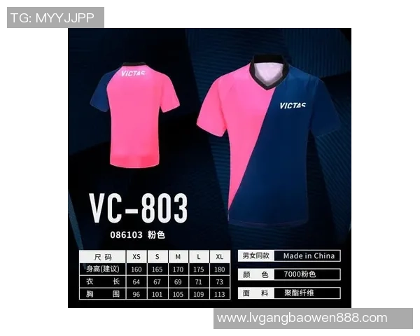 乒乓球装备选购指南：精选球衣推荐助你提升比赛表现